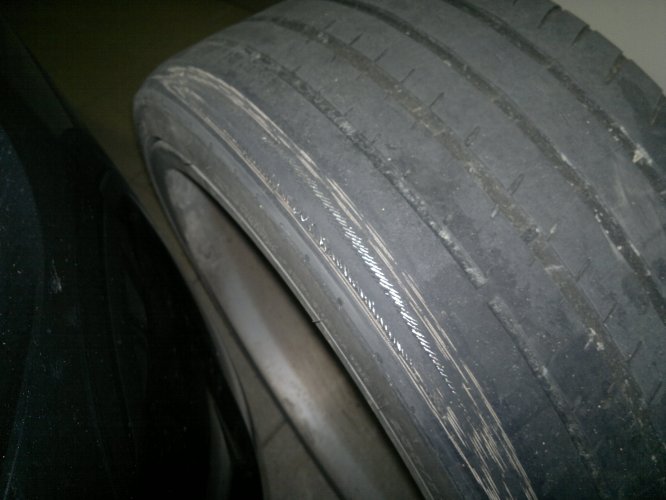 335i Hinterradabnutzung mit Hankook Ventus V12 EVO