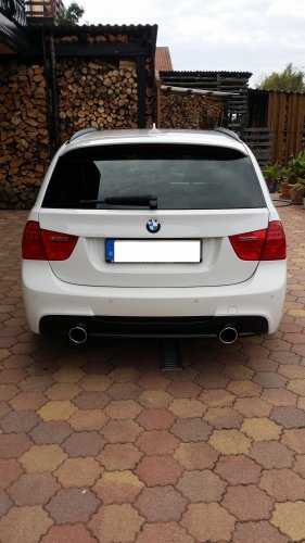 Hier mein BMW E91 330d LCI