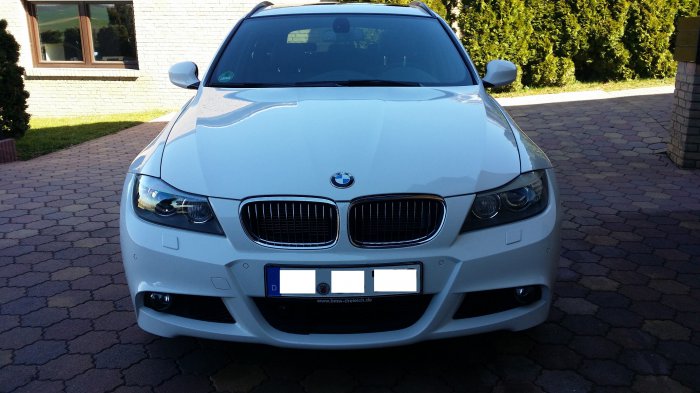 Hier mein BMW E91 330d LCI