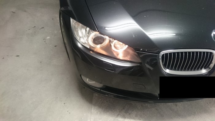 E92 MTEC Super White H8 (Fahrerseite) vs Standard