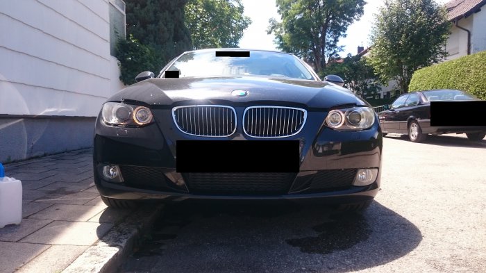 E92 MTEC Super White H8 (Fahrerseite) vs Standard