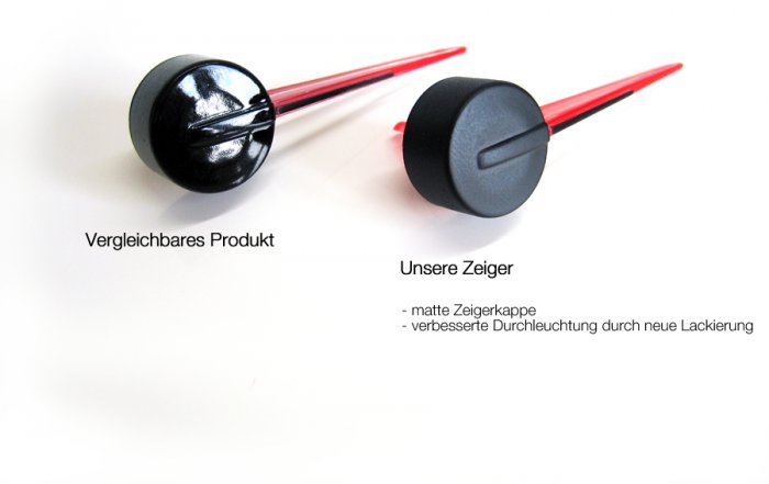 Unsere M3 Zeiger