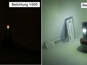 Vergleich Begrüßungslicht
