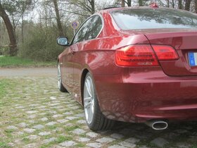 320d Coupe Vermillionrot