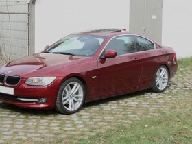 320d Coupe Vermillionrot