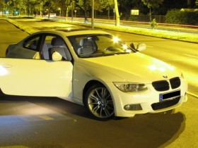 BMW E92 bei nacht
