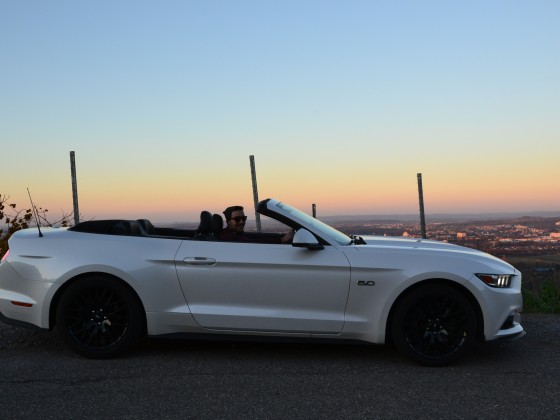 Ford Mustang GT 5.0 Cabrio Seite