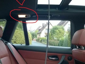 BMW E91 Panoramadach Leuchte