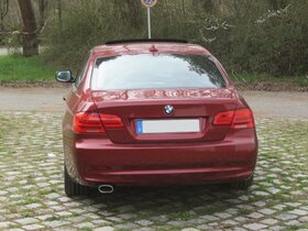 320d Coupe Vermillionrot