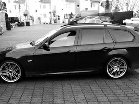 Mein E91 mit Sommergummis