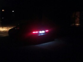 kennzeichenleuchte LED bei nacht