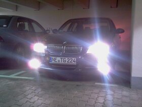 Frisch gekauft und geputzt in der Garage